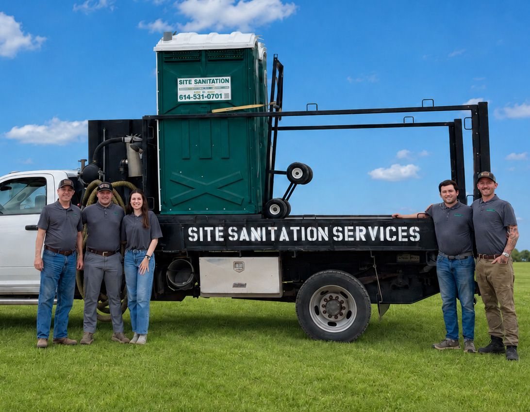 Site Sanitation Services Family Owned and Operated Portable Restroom Rental